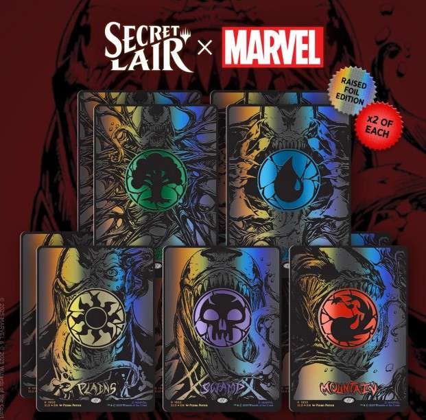 Magic the Gathering Secret Lair x Marvel's Spider-Man: Mana