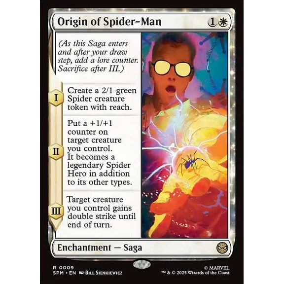MtG Marvel's Spider-Man Rare Origin of Spider-Man #9