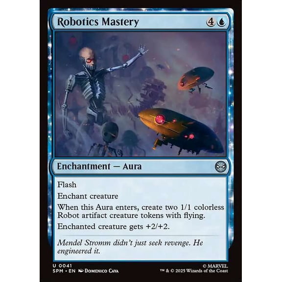 MtG Marvel's Spider-Man Uncommon Robotics Mastery #41
