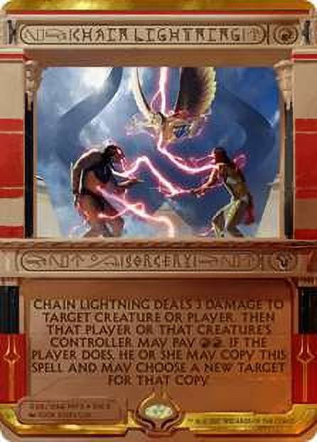 MtG Masterpiece Chain Lightning (Amonkhet Invocation) #26