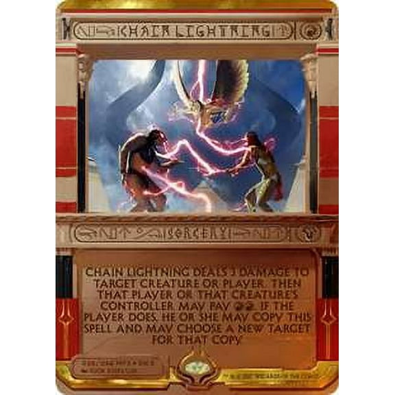 MtG Masterpiece Chain Lightning (Amonkhet Invocation) #26