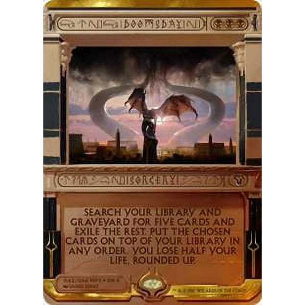 MtG Masterpiece Doomsday - Amonkhet Invocation for Display