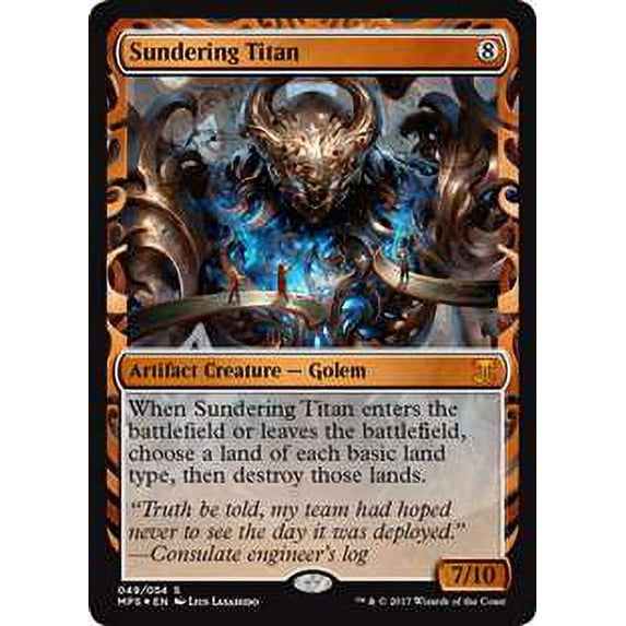 MtG Masterpiece Sundering Titan (Kaladesh Invention) #49