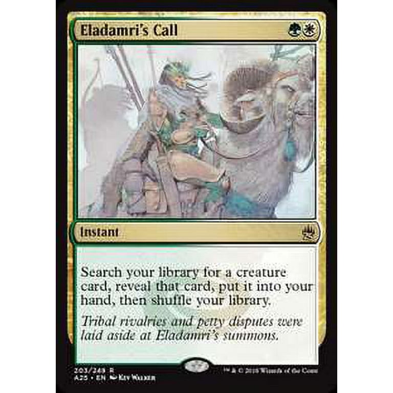 Mtg Masters 25 Rare Eladamri's Call #203 Mtg Masters 25 Rare Eladamri's Call #203