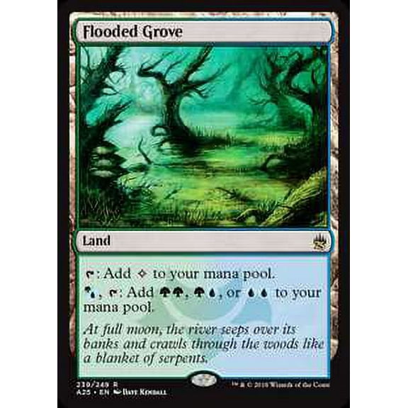 MtG Masters 25 Rare Flooded Grove #239