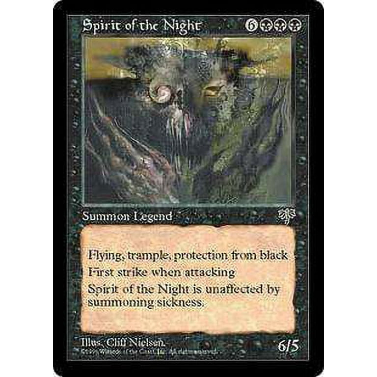 MtG Mirage Rare Spirit of the Night - Walmart.com MtG Mirage Rare Spirit of the Night - Walmart.com