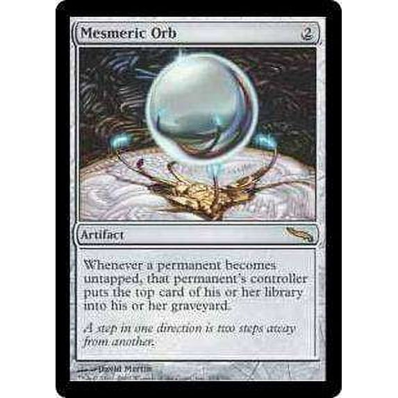 MtG Mirrodin Rare Mesmeric Orb (Pack Fresh) #204