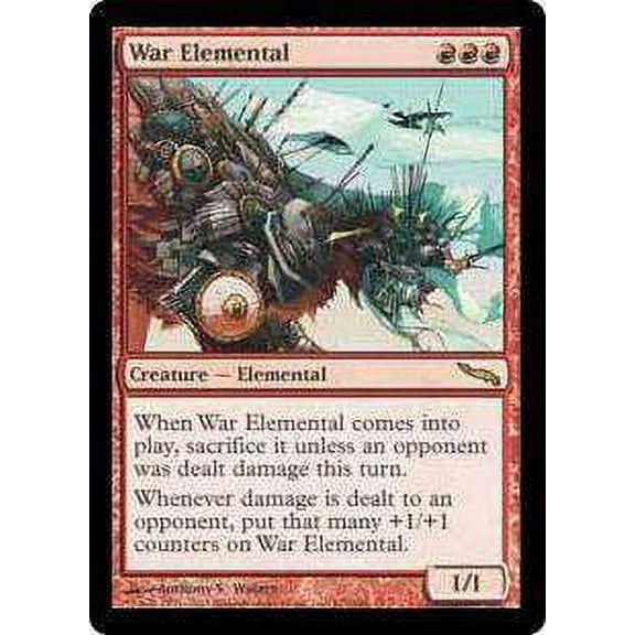 MtG Mirrodin Rare War Elemental #112
