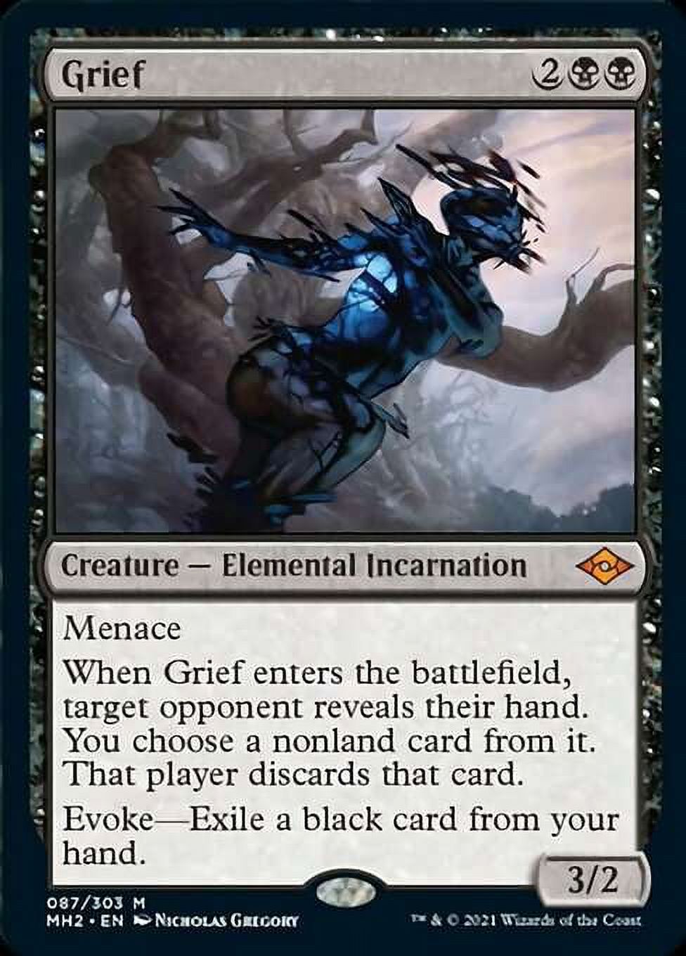 MtG Modern Horizons 2 Mythic Rare Grief (FOIL)