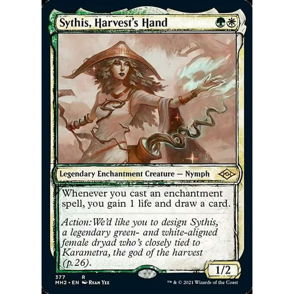 MtG Modern Horizons 2 Rare Sythis, Harvest's Hand (Showcase) #377