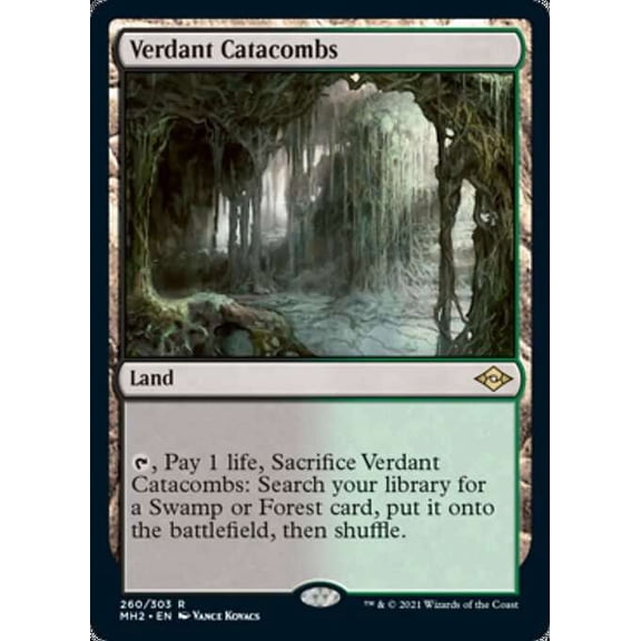 MtG Modern Horizons 2 Rare Verdant Catacombs