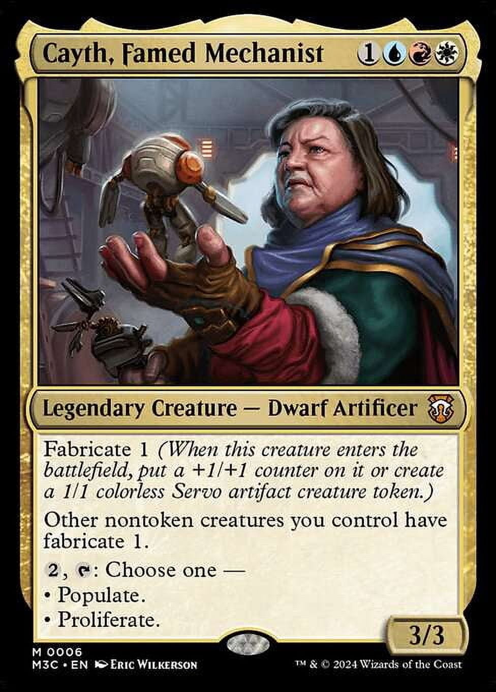 MtG Modern Horizons 3 Commander Mythic Rare Cayth, Famed Mechanist #6 ...