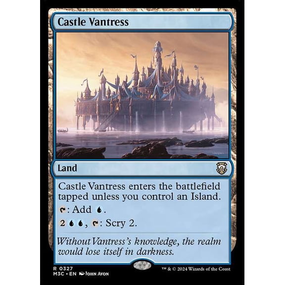 MtG Modern Horizons 3 Commander Rare Castle Vantress #327