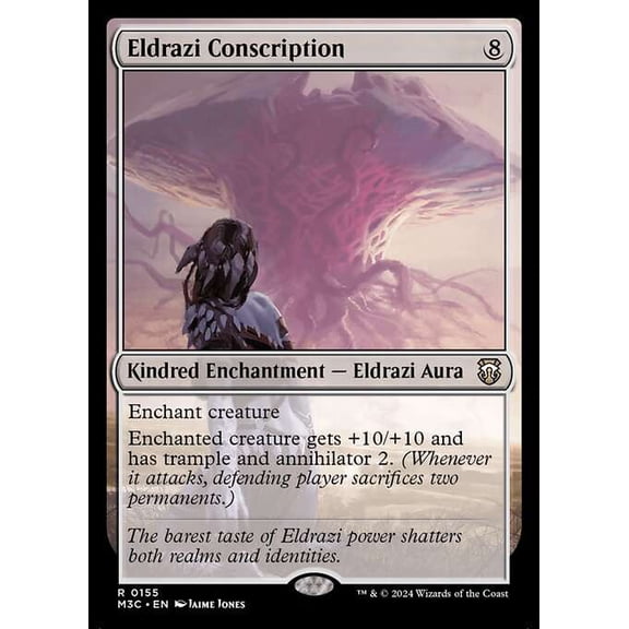 MtG Modern Horizons 3 Commander Rare Eldrazi Conscription #155