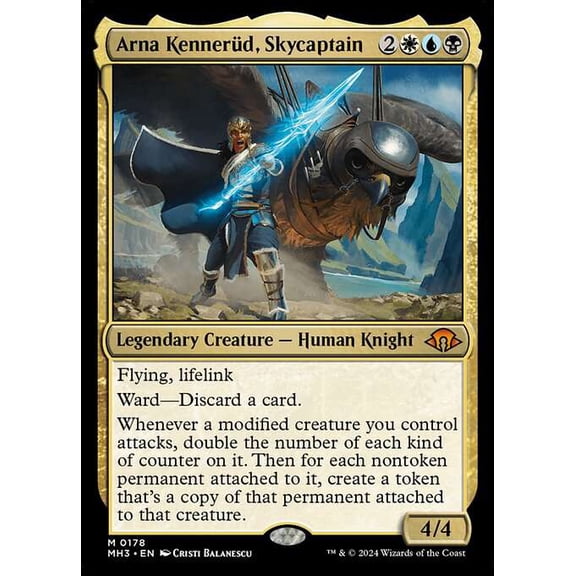 MtG Modern Horizons 3 Mythic Rare Arna Kennerd, Skycaptain #178