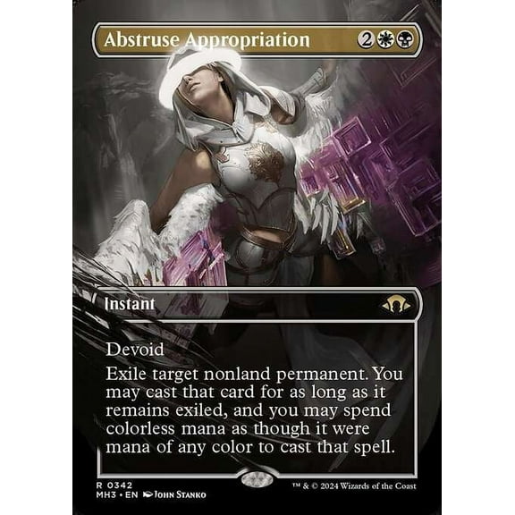 MtG Modern Horizons 3 Rare Abstruse Appropriation (Borderless) #342