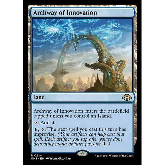 MtG Modern Horizons 3 Rare Archway of Innovation #214