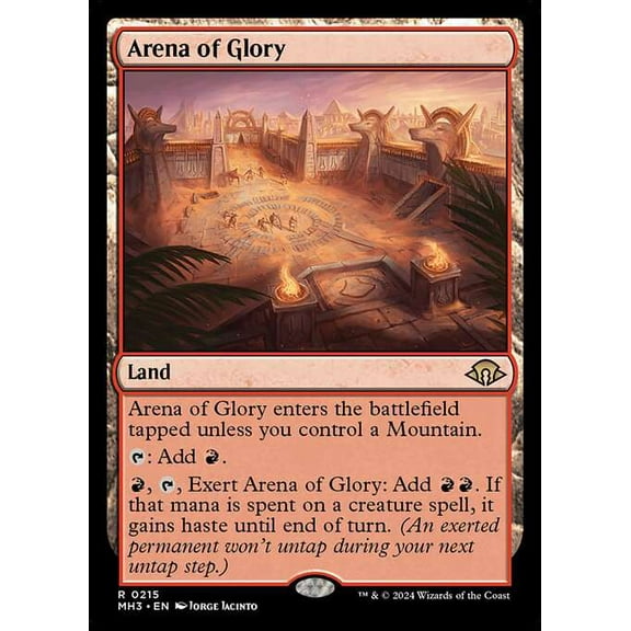 MtG Modern Horizons 3 Rare Arena of Glory [FOIL] #215