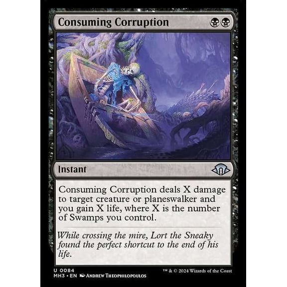 MtG Modern Horizons 3 Uncommon Consuming Corruption #84
