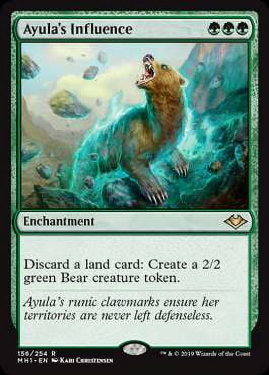 MtG Modern Horizons Rare Ayula's Influence #156 - Walmart.com
