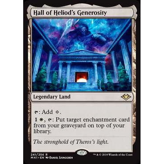 MtG Modern Horizons Rare Hall of Heliod's Generosity (Foil)