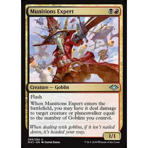 MtG Modern Horizons Uncommon Munitions Expert #209