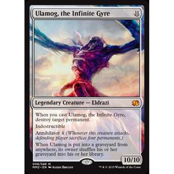 MtG Modern Masters 2015 Mythic Rare Ulamog, the Infinite Gyre #6
