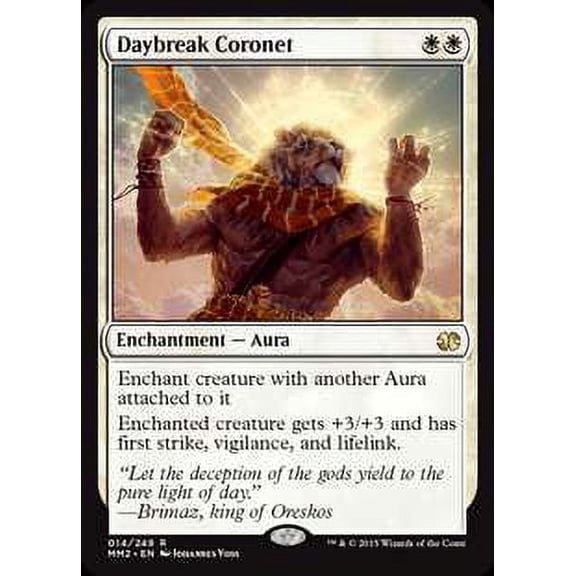 MtG Modern Masters 2015 Rare Daybreak Coronet