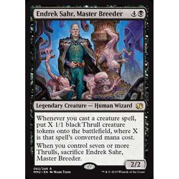 MtG Modern Masters 2015 Rare Endrek Sahr, Master Breeder #82