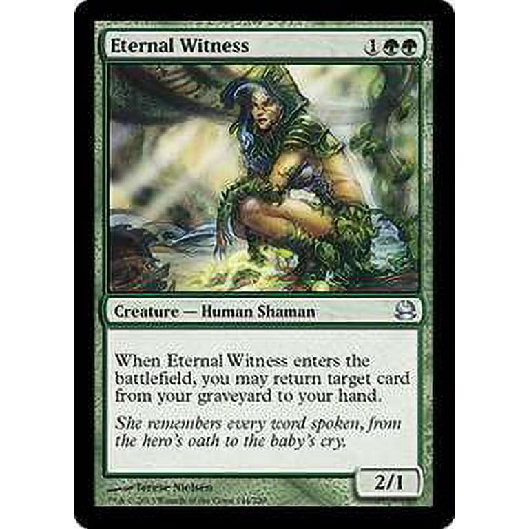 MtG Modern Masters Uncommon Eternal Witness #144 - Walmart.com MtG Modern Masters Uncommon Eternal Witness #144 - Walmart.com