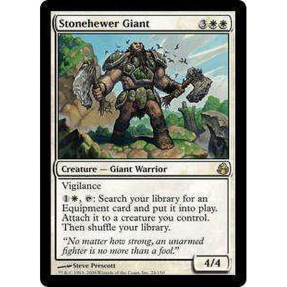 MtG Morningtide Rare Stonehewer Giant #24