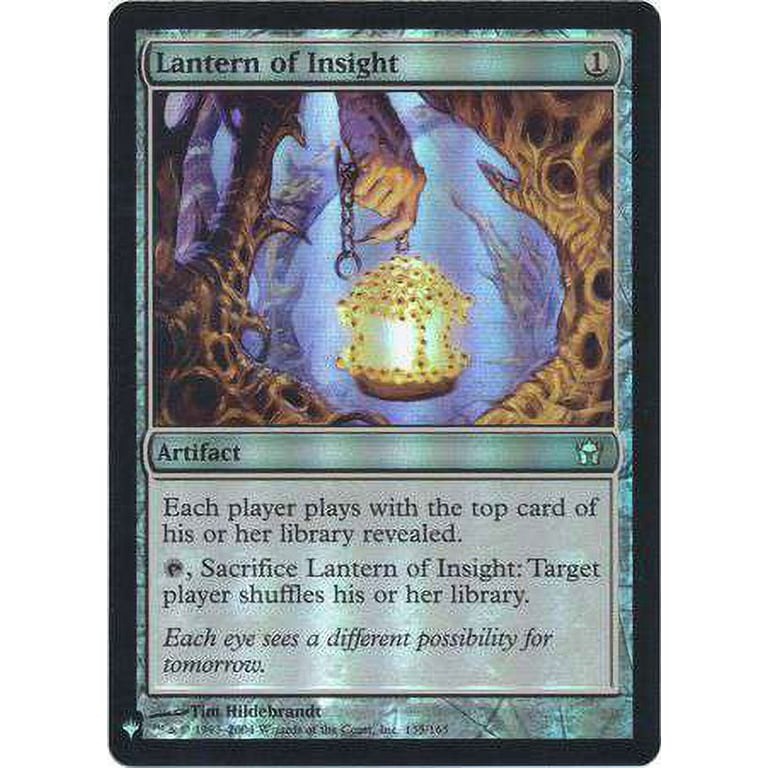 MtG Mystery Booster / The List Uncommon Lantern of Insight (FOIL)