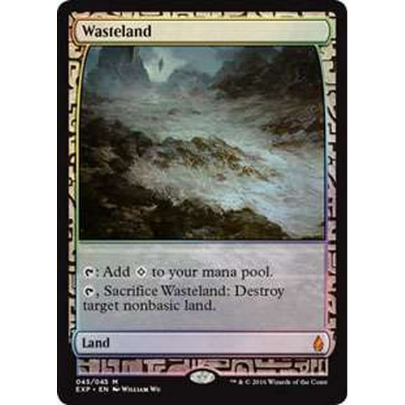 MtG Oath of the Gatewatch  Wasteland (Zendikar Expedition)