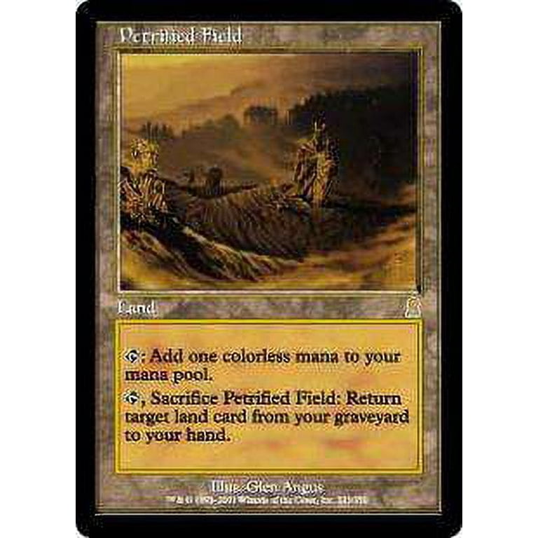 MtG Odyssey Rare Petrified Field #323 - Walmart.com