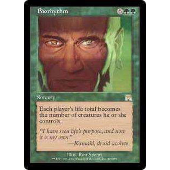 MtG Onslaught Rare Biorhythm #247