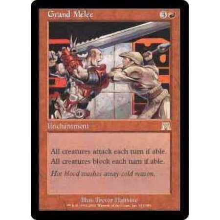 MtG Onslaught Rare Grand Melee #211