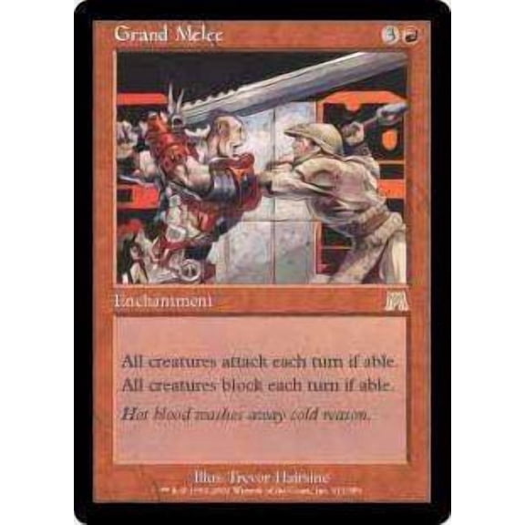 MtG Onslaught Rare Grand Melee #211