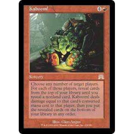 MtG Onslaught Rare Kaboom! #214