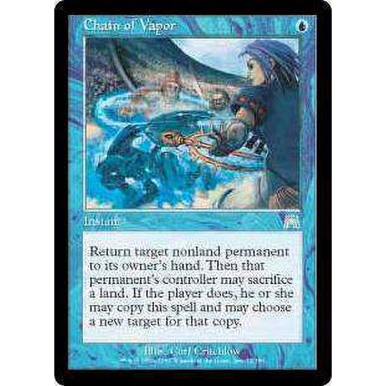 MtG Onslaught Uncommon Chain of Vapor #73 - Walmart.com