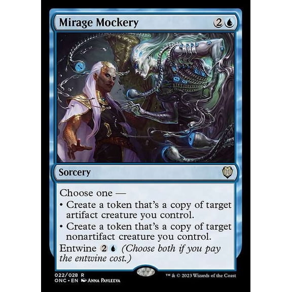 MtG Phyrexia: All Will Be One Commander Rare Mirage Mockery (Set Booster) #22
