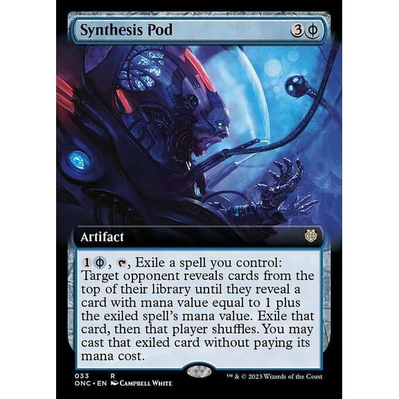 MtG Phyrexia: All Will Be One Commander Rare Synthesis Pod (Extended Art) #33