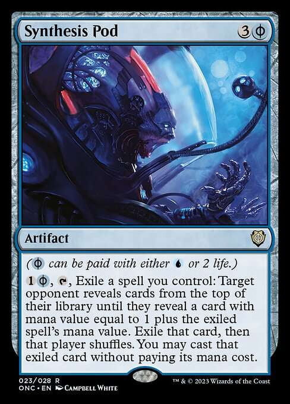 MtG Phyrexia: All Will Be One Commander Rare Synthesis Pod (Set Booster)  #23 - Walmart.com