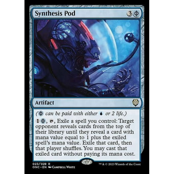 MtG Phyrexia: All Will Be One Commander Rare Synthesis Pod (Set Booster) #23