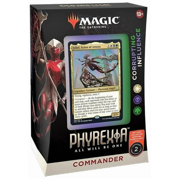 MtG Phyrexia All Will Be One Corrupting Influence Commander Deck