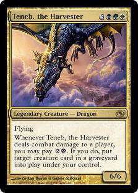 MtG Planar Chaos Rare Teneb, the Harvester #163 - Walmart Business Supplies