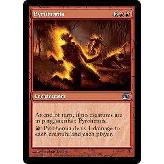 MtG Planar Chaos Uncommon Pyrohemia [Foil] #119