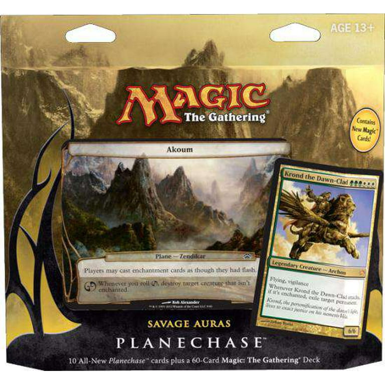 MtG Planechase 2012 Savage Auras Deck - Walmart.com