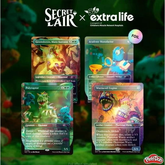 Magic the Gathering Secret Lair x Play-Doh: Squishful Thinking - Extra Life 2025 (Foil)