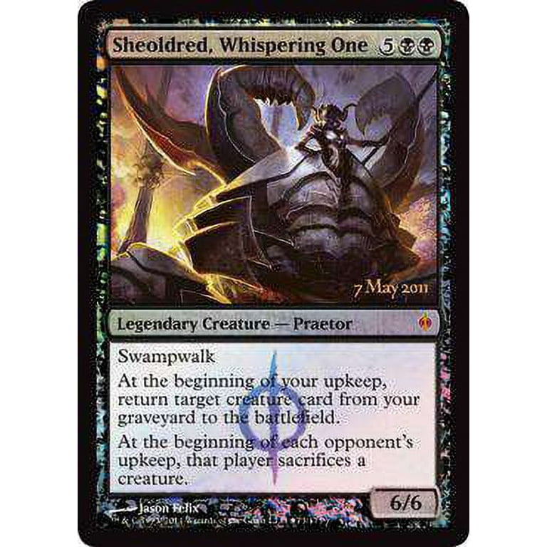 MtG Prerelease & Release Promo Sheoldred, Whispering One (PreRelease Card)  - Walmart.com