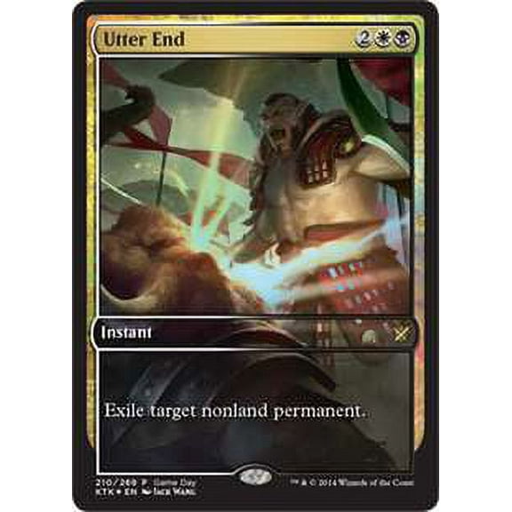 MtG Promo Cards Utter End (Game Day)